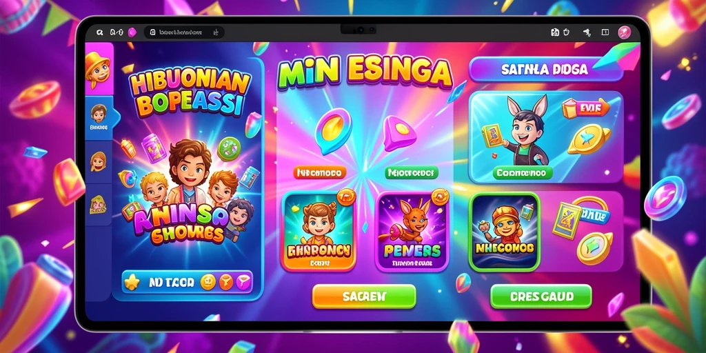 Screenshot menampilkan petualangan seru di level pertama.