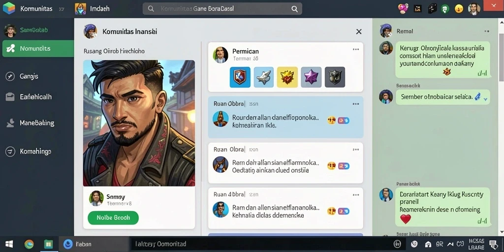Tampilan antarmuka yang intuitif dan mudah digunakan.