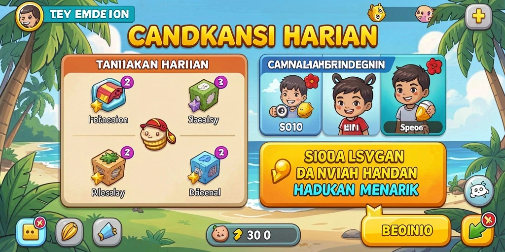 Tampilan antarmuka yang menarik dan user-friendly.