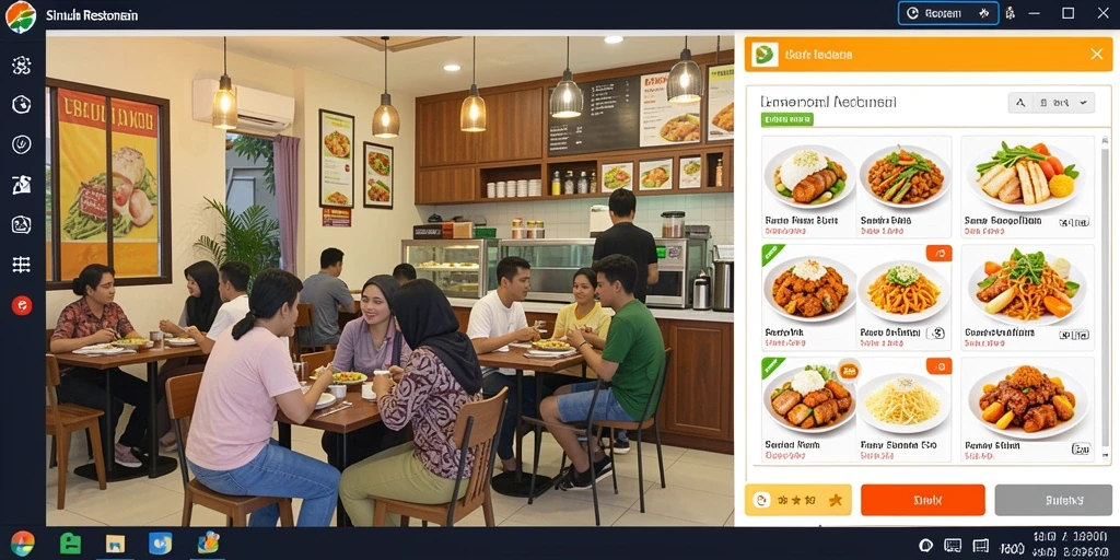 Screenshot menunjukkan gameplay seru dengan grafis menarik.
