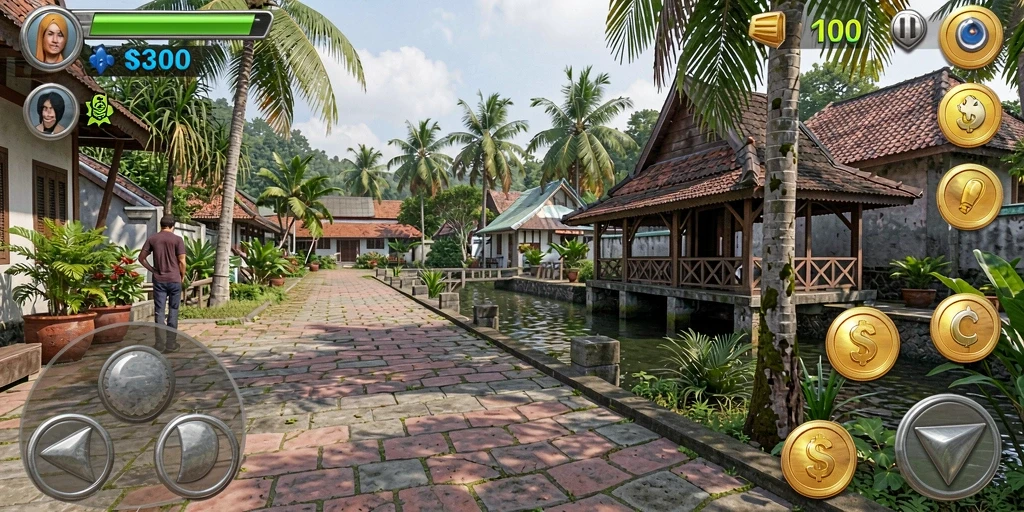 Antarmuka pengguna C8VIP yang menarik dan intuitif.