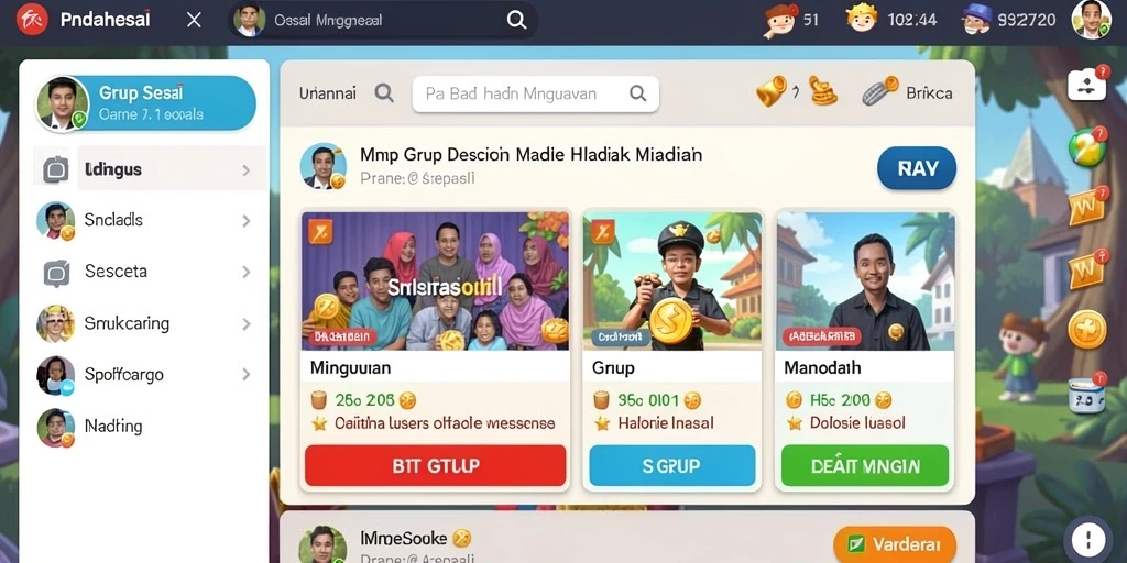 Tampilan karakter yang dapat disesuaikan sesuai selera.