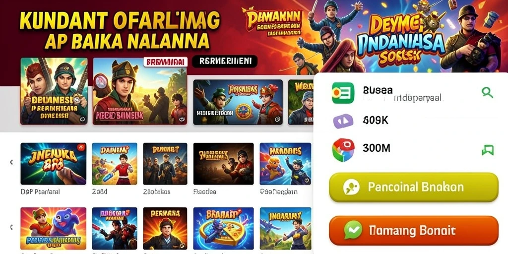 Tangkapan layar dengan karakter utama dalam aksi.