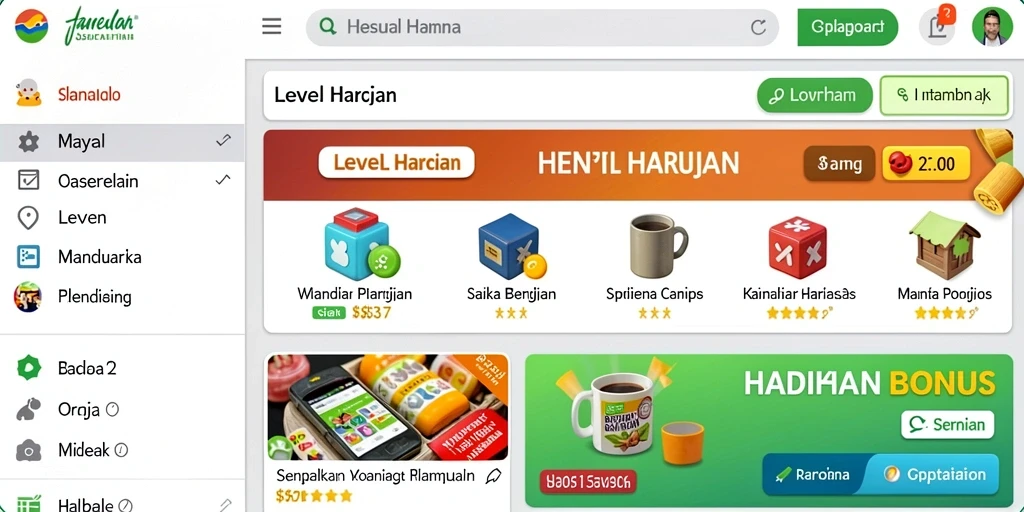 Tampilan antarmuka yang menarik dan mudah dinavigasi.