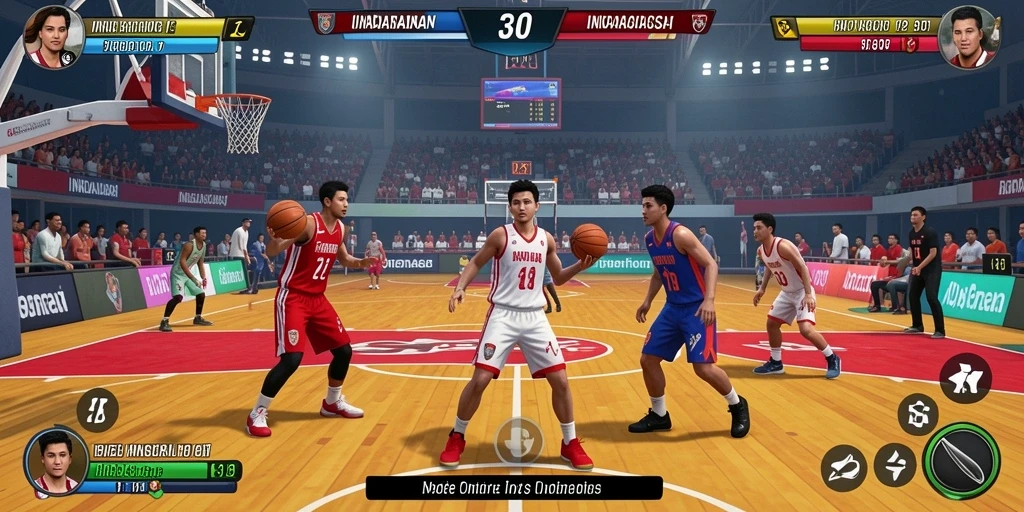 Tangkapan layar IDRGAME menampilkan level permainan yang penuh warna.
