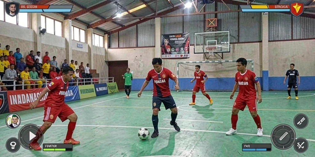 Tampilan awal game dengan grafis yang menarik.
