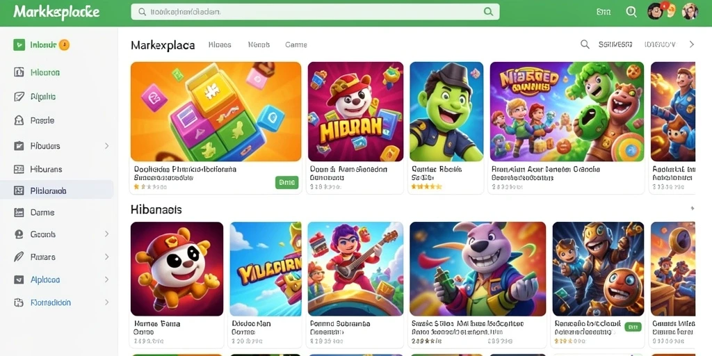 Tampilan antarmuka LUCUBET yang menarik dan modern.