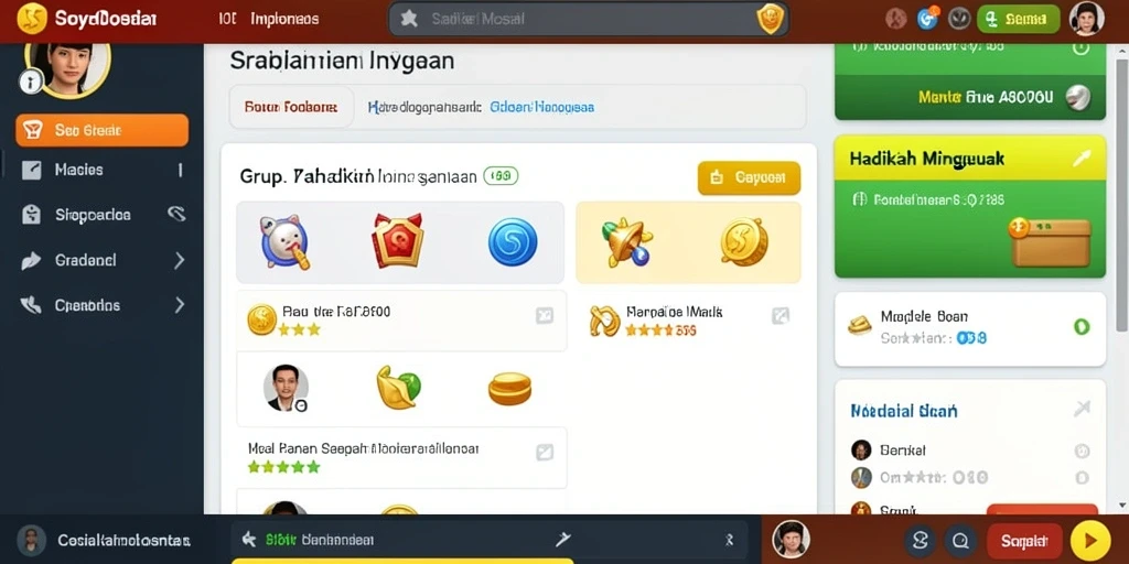 Tampilan awal permainan MARIATOGL yang memikat.