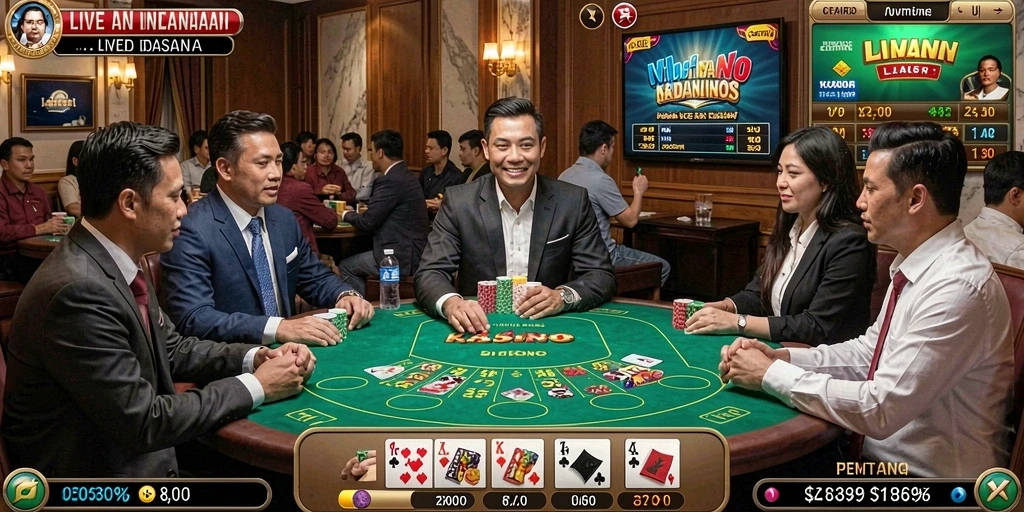 Tampilan awal permainan yang menggugah selera.