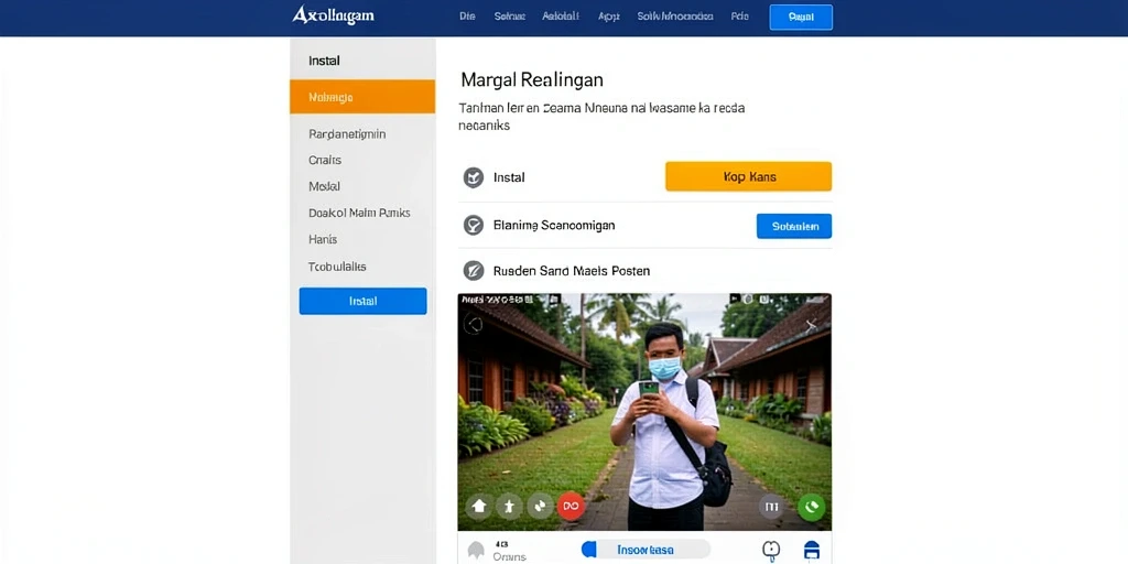 Tampilan awal permainan yang menarik.