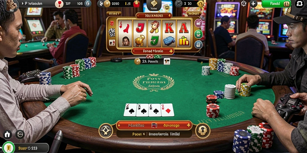Gambar tangkapan layar menampilkan gameplay yang mendebarkan.