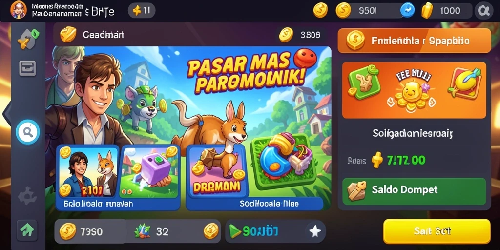 Tampilan antarmuka pengguna yang intuitif