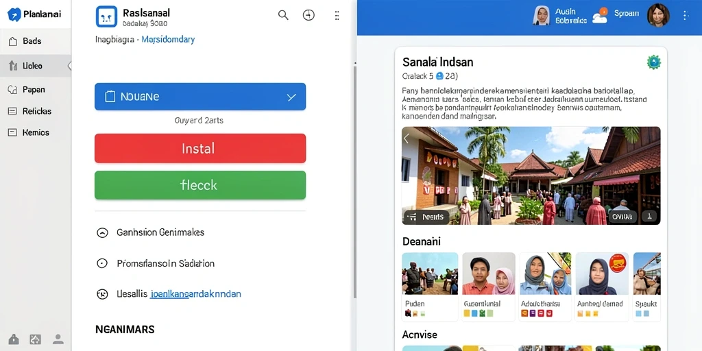 Tampilan antarmuka yang menarik dan user-friendly.