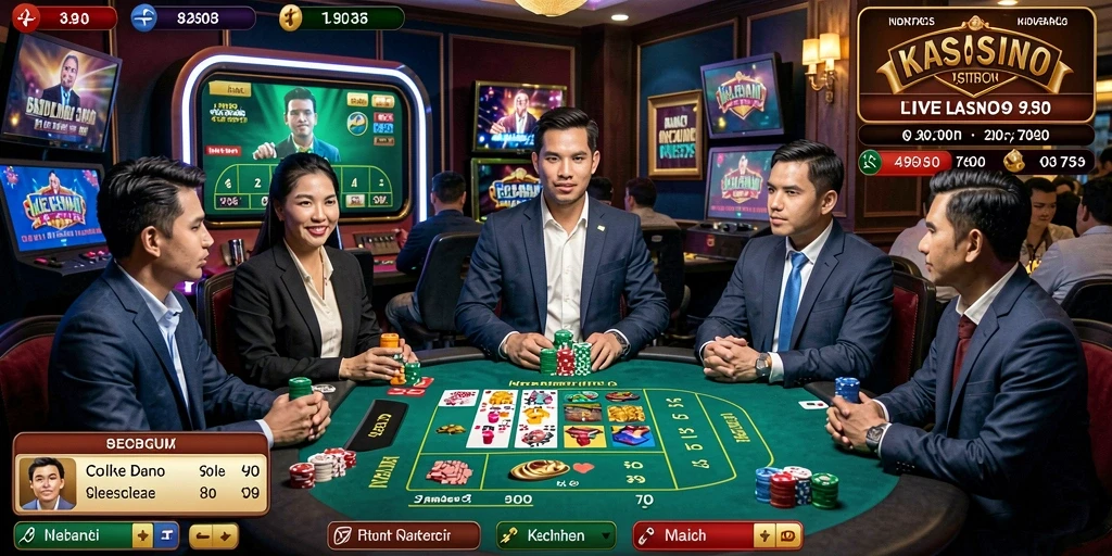 Tampilan antar muka yang modern dan intuitif.